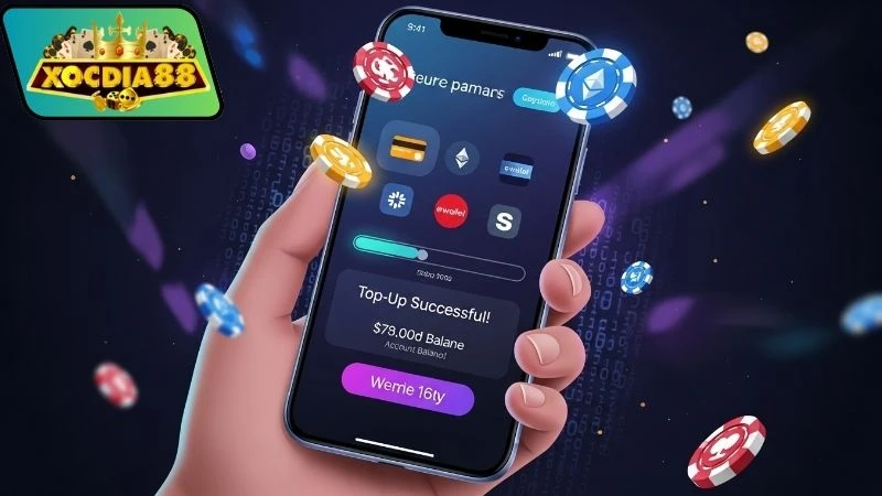 Các bước nạp tiền Xocdia88 chi tiết dễ hiểu dù có là người mới